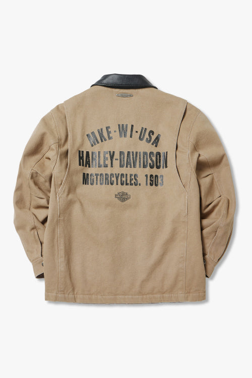 Oxford Work Jacket_Beige HH15303006