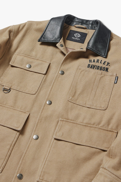 Oxford Work Jacket_Beige HH15303006