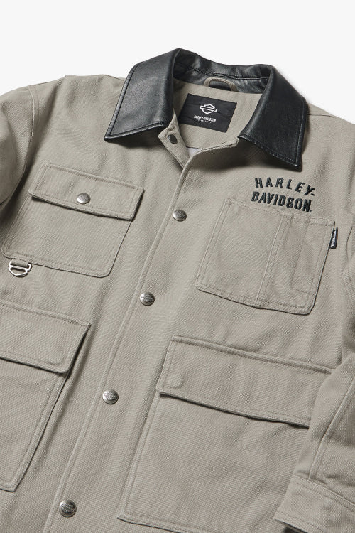 Oxford Work Jacket_Gray HH15303006
