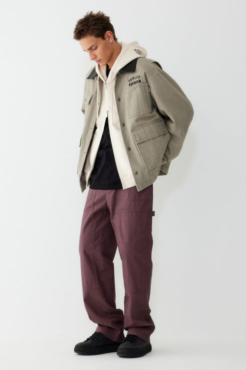 Oxford Work Jacket_Gray HH15303006