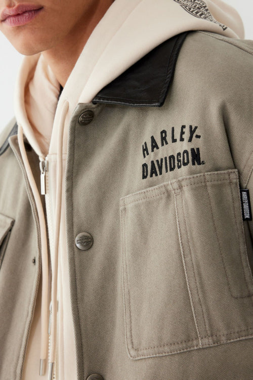 Oxford Work Jacket_Gray HH15303006