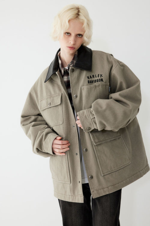Oxford Work Jacket_Gray HH15303006