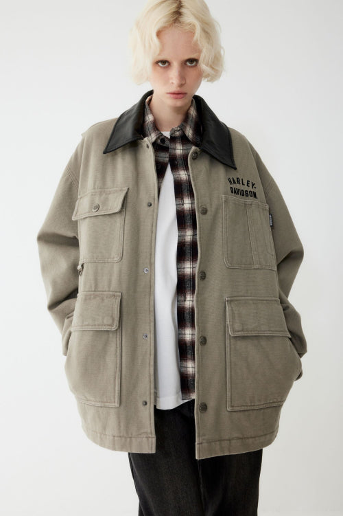 Oxford Work Jacket_Gray HH15303006