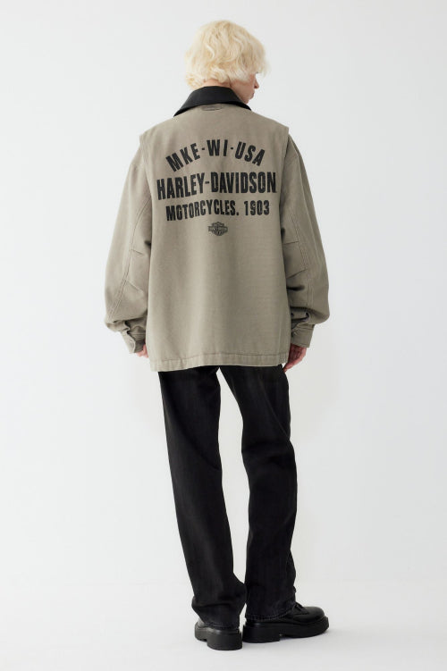 Oxford Work Jacket_Gray HH15303006