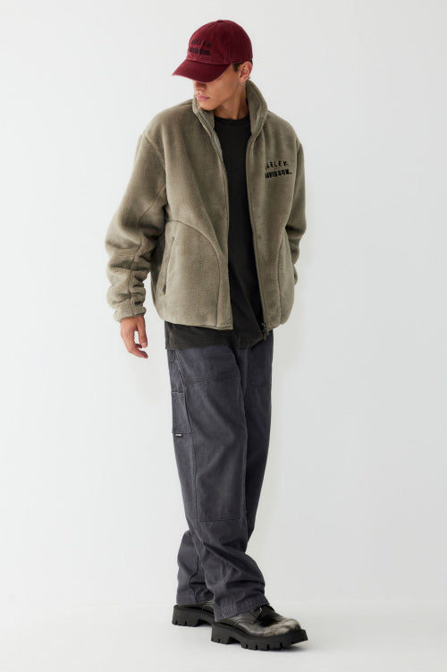 Ride Two-Live Graphic Fleece Jacket_Light Khaki HH15303301