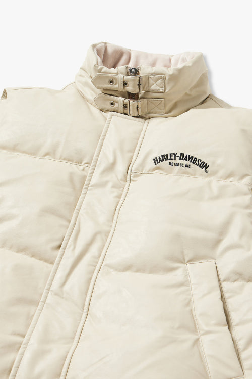 Cynetic Leather Down Best_Cream HH16104002