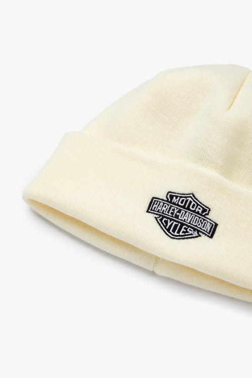 B&S Logo Beanie_Cream HH15381401