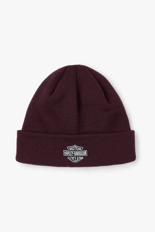B&S Logo Beanie_Wine HH15381401