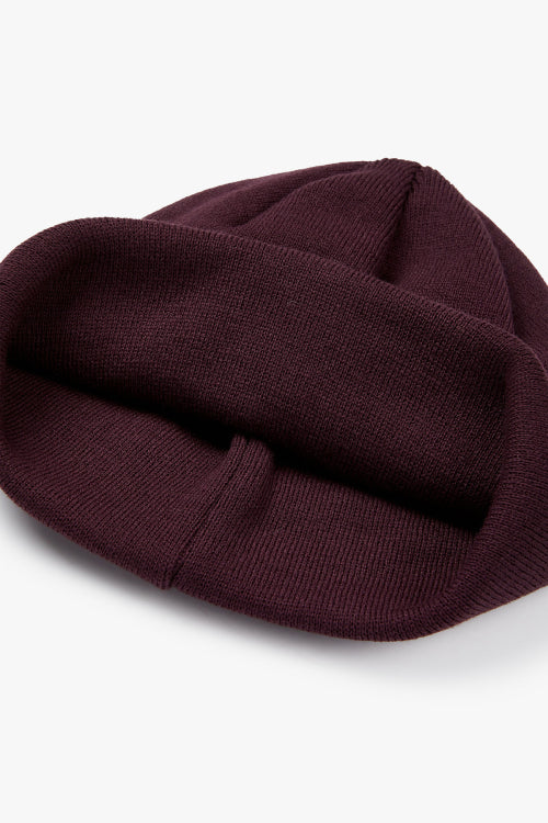 B&S Logo Beanie_Wine HH15381401