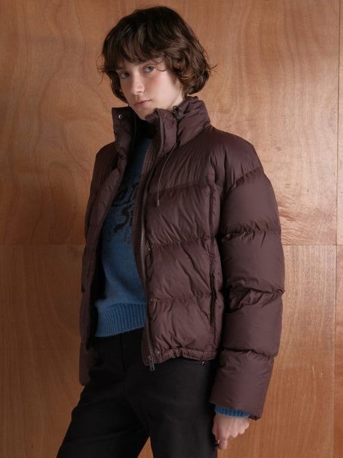 High-neck String Down Jumper VD5WM411_2color