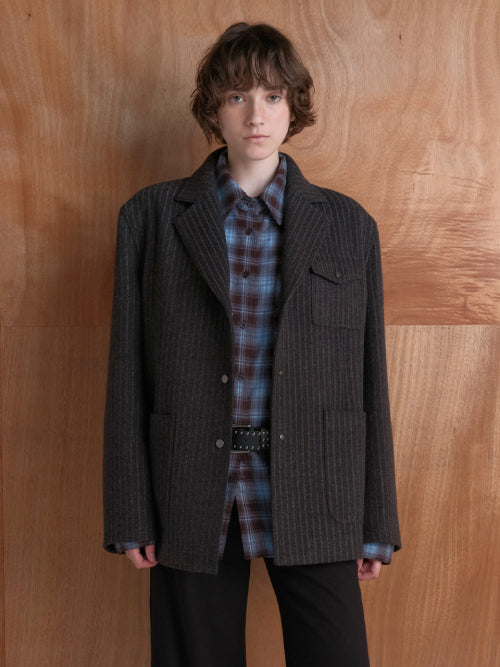 Striped Tailored Jacket VW5WJ243_2color