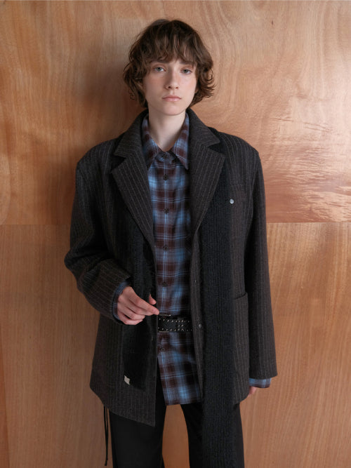 Striped Tailored Jacket VW5WJ243_2color