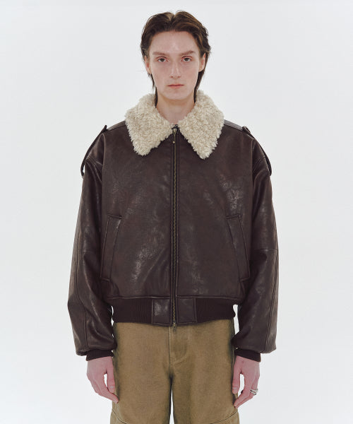 PILOT JACKET (BROWN)