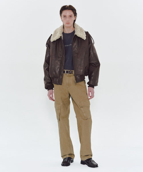 PILOT JACKET (BROWN)