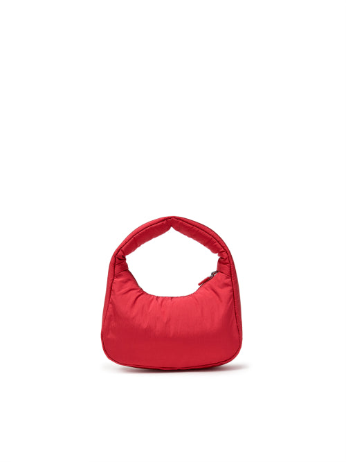 Basic Sportive Stitch Mini Hobo Bag NY (Red)