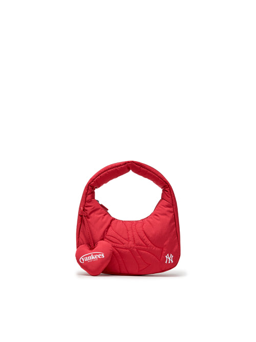 Basic Sportive Stitch Mini Hobo Bag NY (Red)