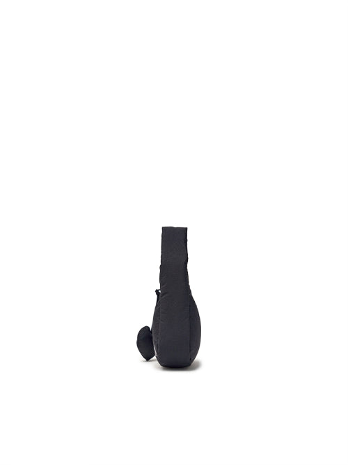 Basic Sportive Stitch Mini Hobo Bag NY (Black)