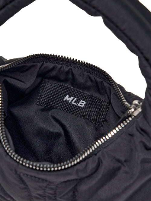 Basic Sportive Stitch Mini Hobo Bag NY (Black)