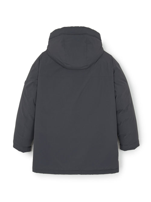 Goff Core Hooded Mid Padded BOS (Charcoal Gray)
