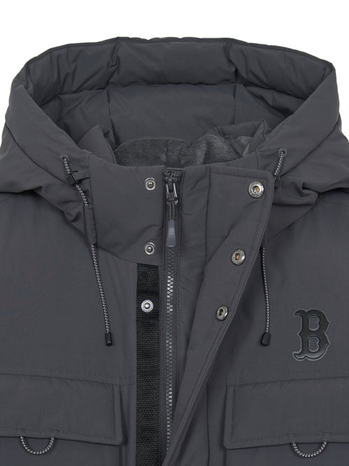 Goff Core Hooded Mid Padded BOS (Charcoal Gray)