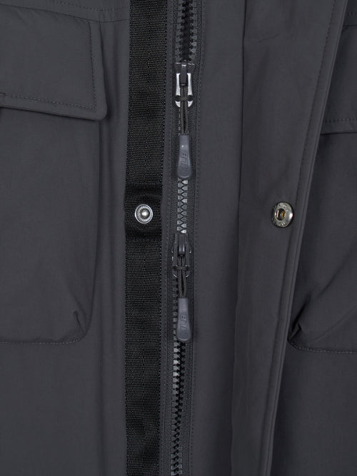 Goff Core Hooded Mid Padded BOS (Charcoal Gray)