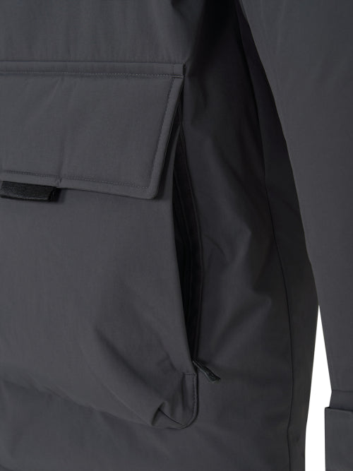 Goff Core Hooded Mid Padded BOS (Charcoal Gray)