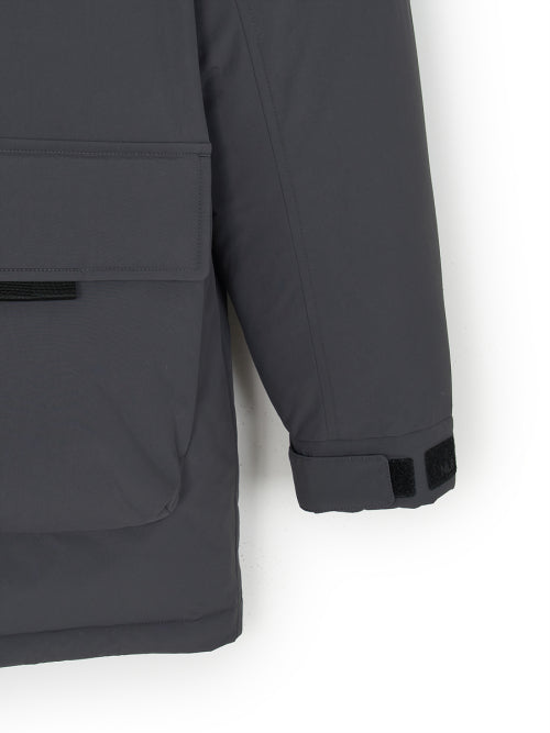 Goff Core Hooded Mid Padded BOS (Charcoal Gray)
