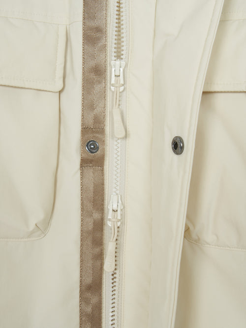 Goff Core Hooded Mid Padded BOS (D.Cream)