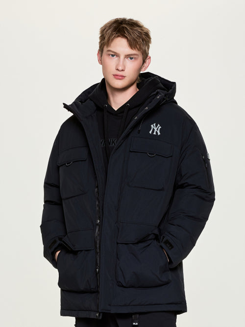 Goffcore Hooded Mid Padded NY (Black)
