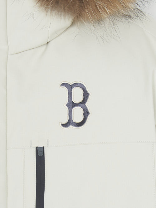 Goff Core Hood FUR Mid Goose Padded BOS (D.Cream)