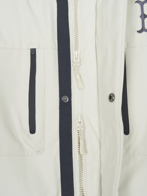 Goff Core Hood FUR Mid Goose Padded BOS (D.Cream)