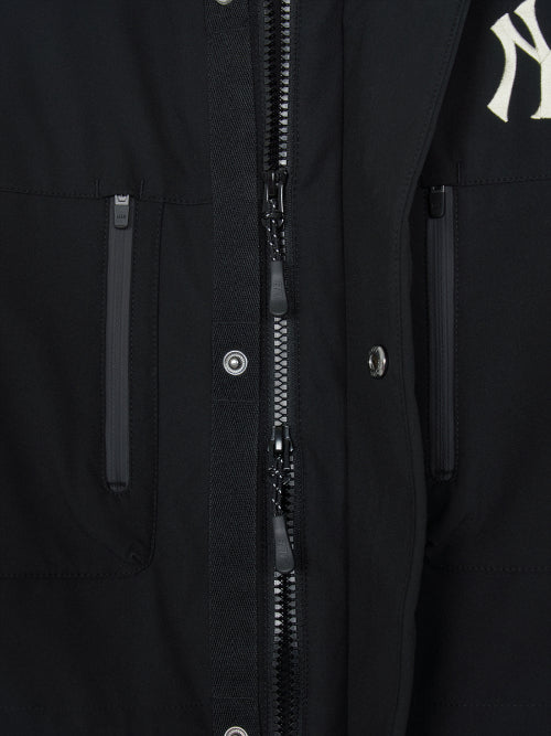 Goffcore Hood FUR Mid Goose Padded NY (Black)