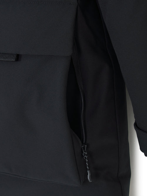 Goffcore Hood FUR Mid Goose Padded NY (Black)