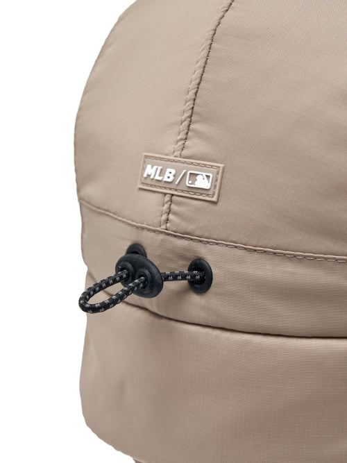 Curved padded earflap cap BOS (Ptn.Beige)