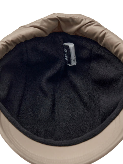 Curved padded earflap cap BOS (Ptn.Beige)