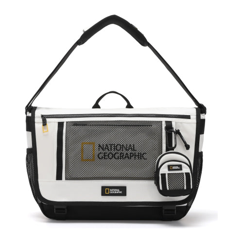 N265ACR510 Parch Messenger Bag 16 WHITE
