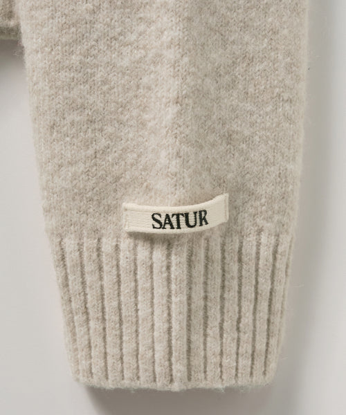 (W) Holiday Angel Knit Cardigan Cream
