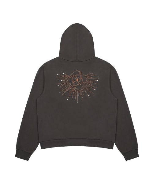 [DISNEY] WISH_SPARKLE HOODIE ZIP-UP(CHARCOAL)
