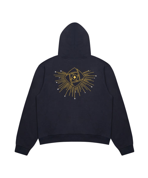 [DISNEY] WISH_SPARKLE HOODIE ZIP-UP(NAVY)