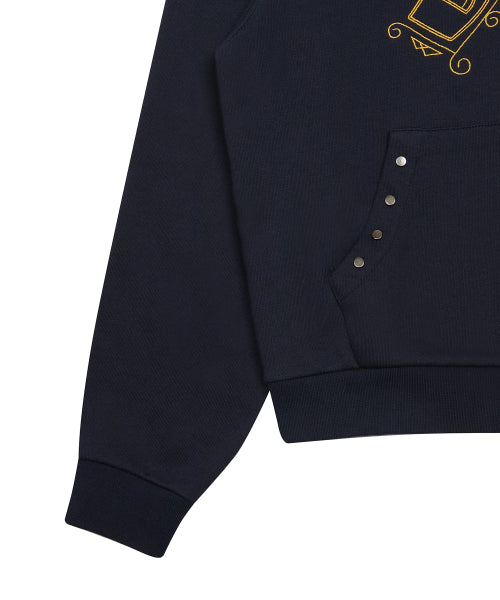 [DISNEY] WISH_SPARKLE HOODIE ZIP-UP(NAVY)