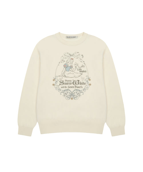 [DISNEY] SNOW WHITE_OVER KNIT(IVORY)