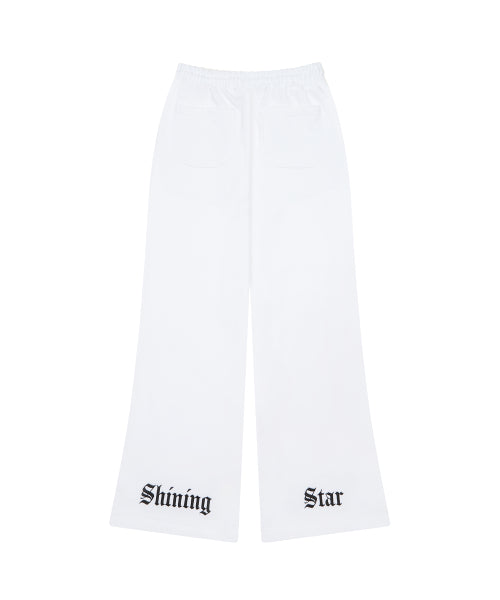 [DISNEY] WISH_SPARKLE TRAINING PANTS(WHITE)