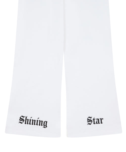 [DISNEY] WISH_SPARKLE TRAINING PANTS(WHITE)