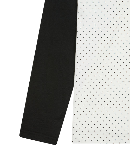 [DISNEY]  WONDERLAND_DOT RAGLAN T-SHIRT(WHITE)