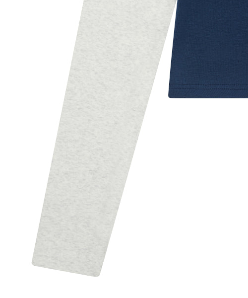 [DISNEY] CINDERELLA_LAYERED T-SHIRT(NAVY)
