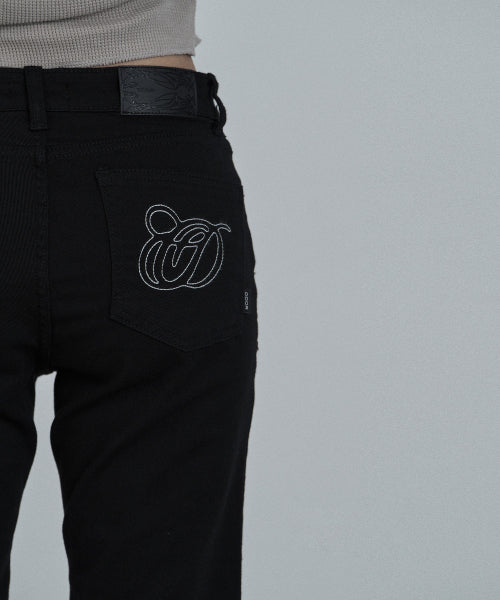 Cotton raw jeans