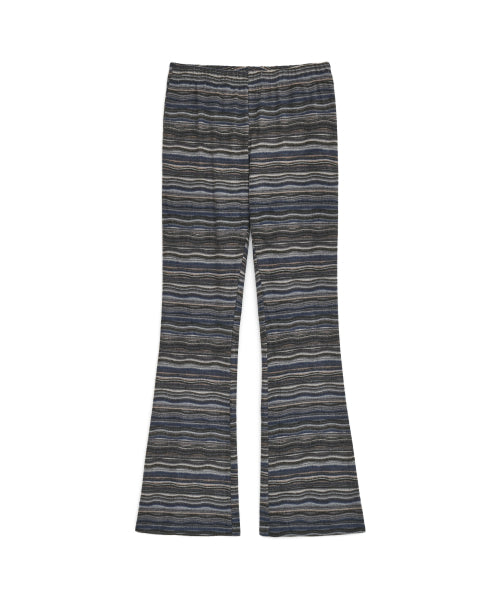 Stripe Peach Banding Pants, NAVY