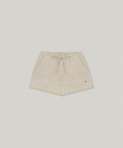 NOA KNIT SHORT PANTS [OATMEAL]