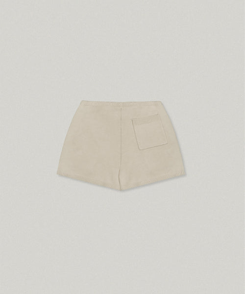 NOA KNIT SHORT PANTS [OATMEAL]