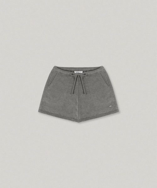 NOA KNIT SHORT PANTS [GRAY]